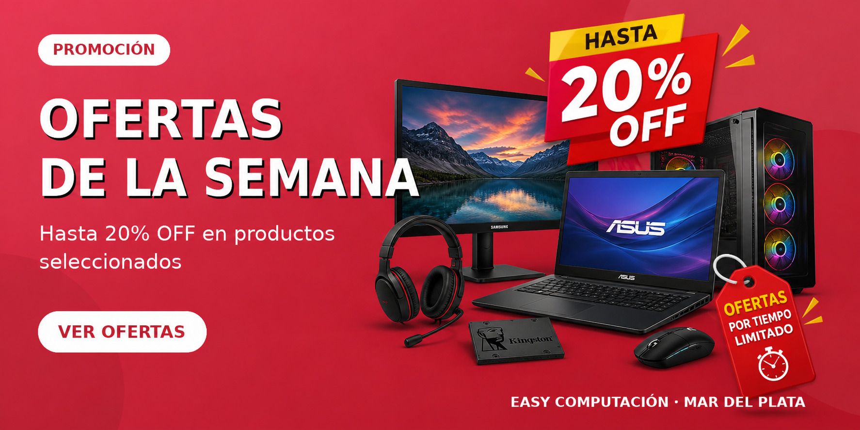 Ofertas de la Semana - Hasta 20% OFF en productos seleccionados