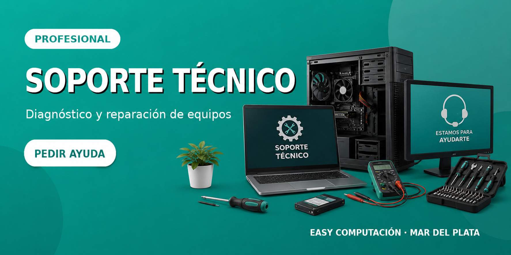 Soporte Técnico - Diagnóstico y reparación de equipos